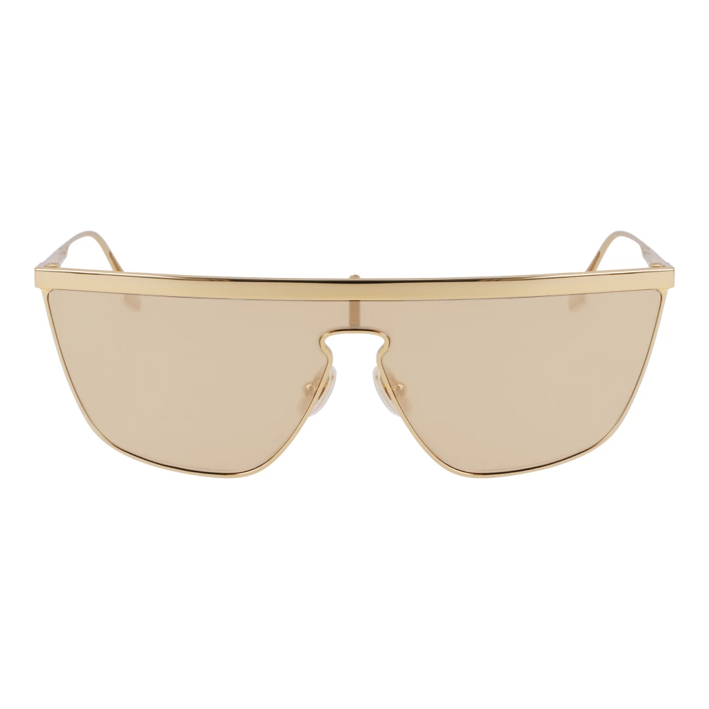 Victoria Beckham Unisex Yellow Sunglasses, 59 Mm, Gold Mirrored Sunglasses Vb245s