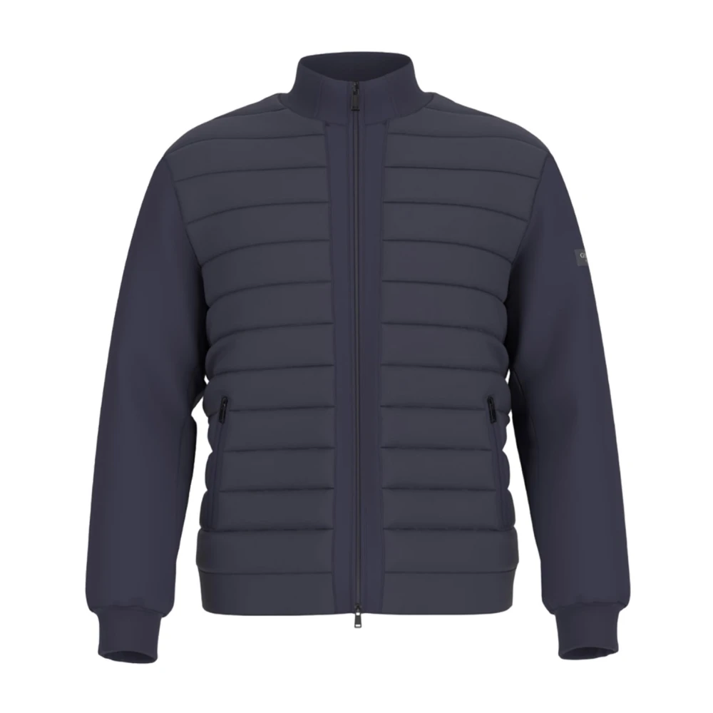 Guess Blauwe Heren Textieljas Blue Heren