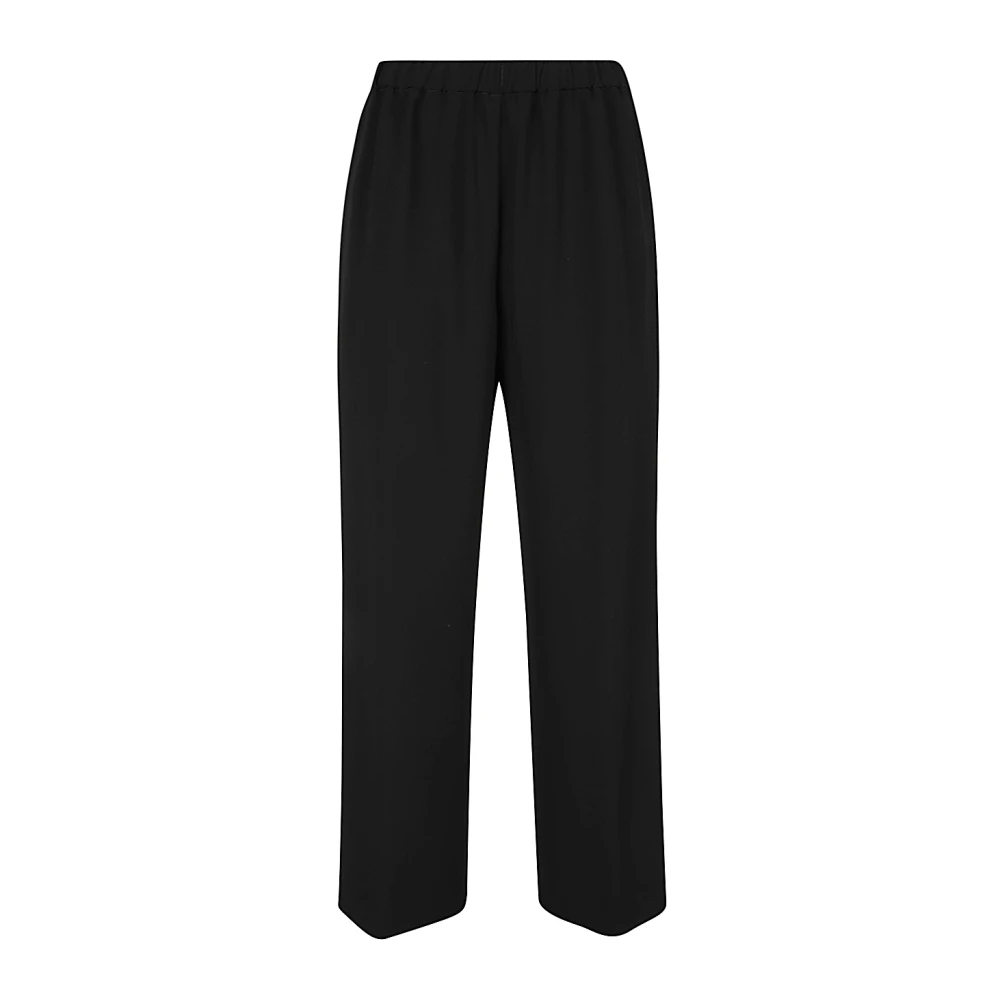 Aspesi Zachte zwarte broek Black Dames