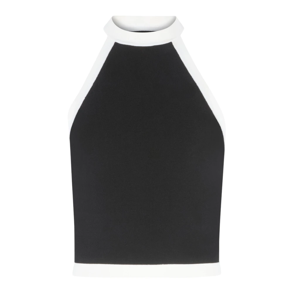 Nina Ricci Mujer Negro - Halterneck Knit Top - Tops - M
