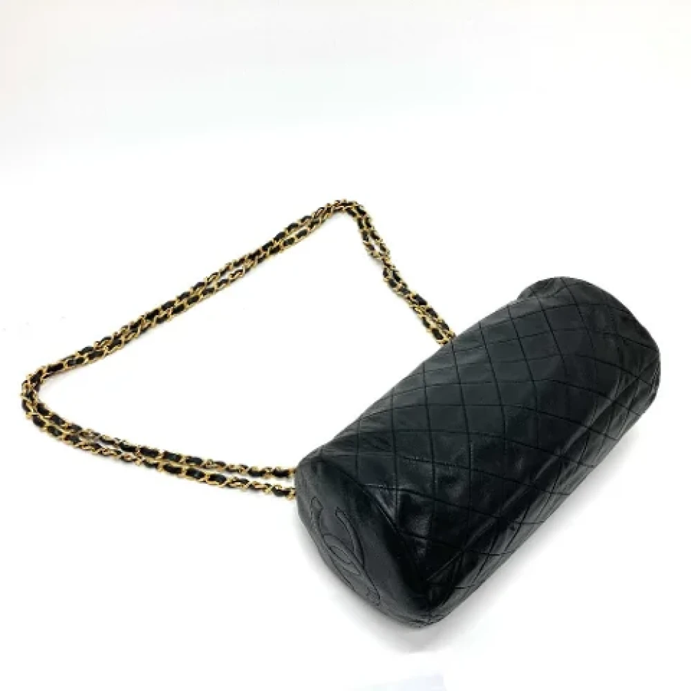 Chanel Vintage Pre-owned Leather chanel-bags Black Dames