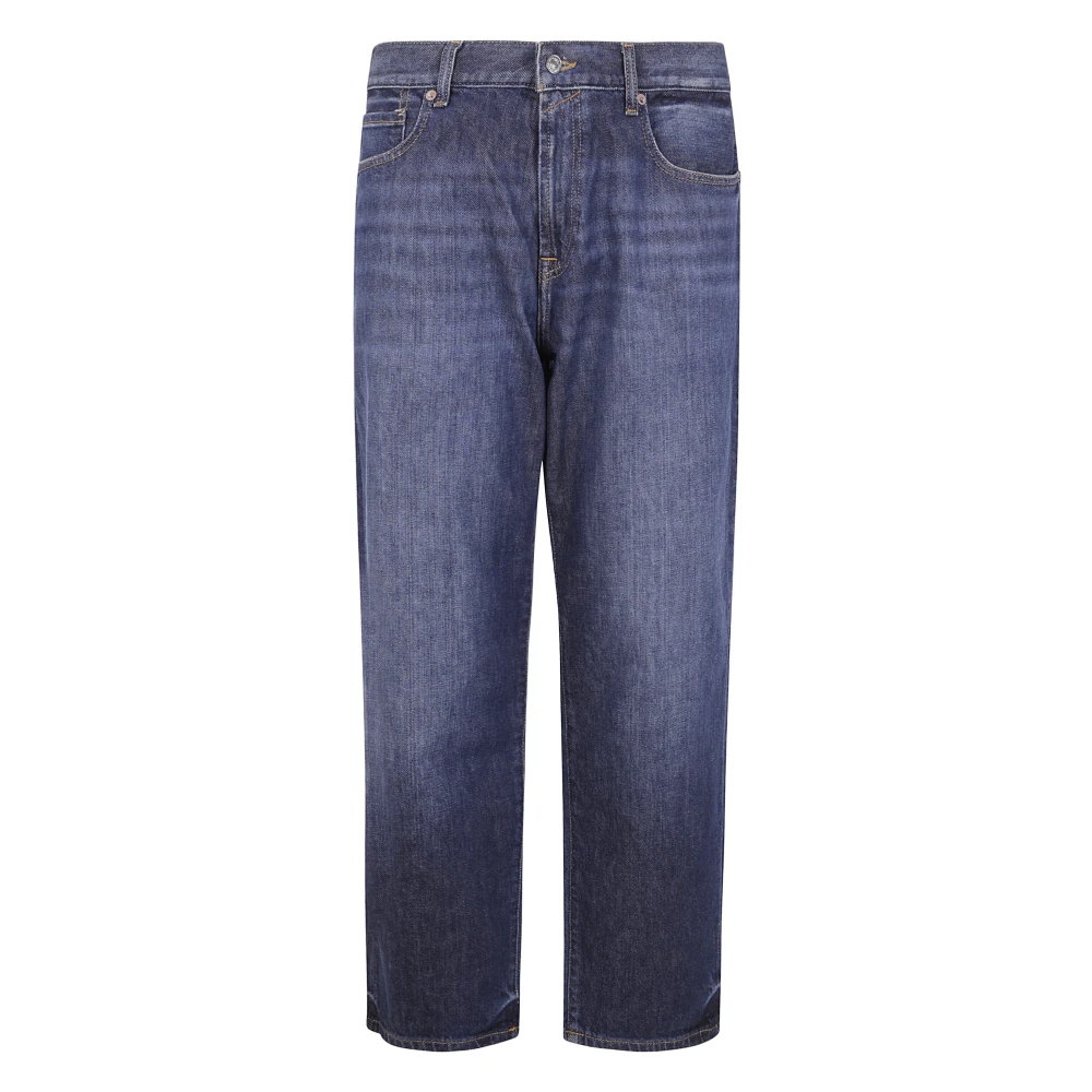 7 For All Mankind Wijde Denim Roadmap Jeans Blue Heren