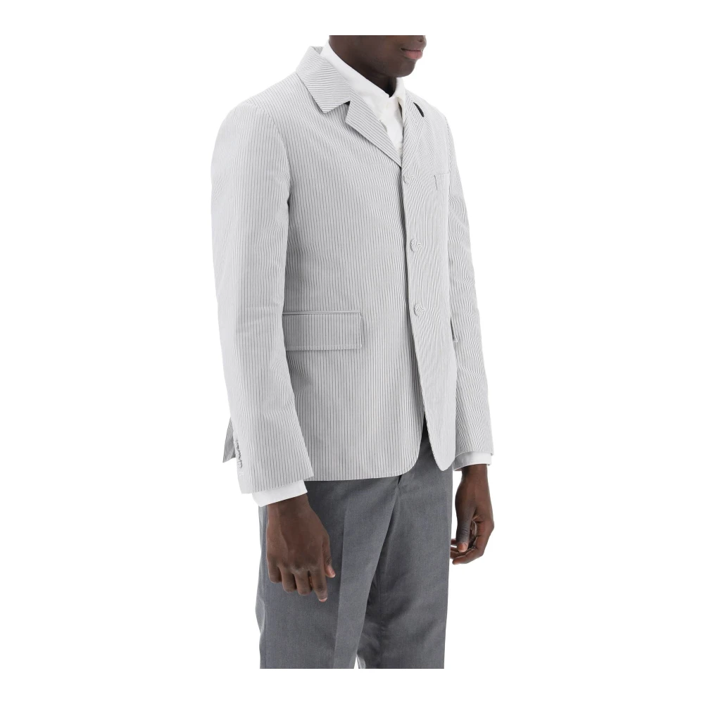 Thom Browne Gestreepte deconstructed jas Multicolor Heren