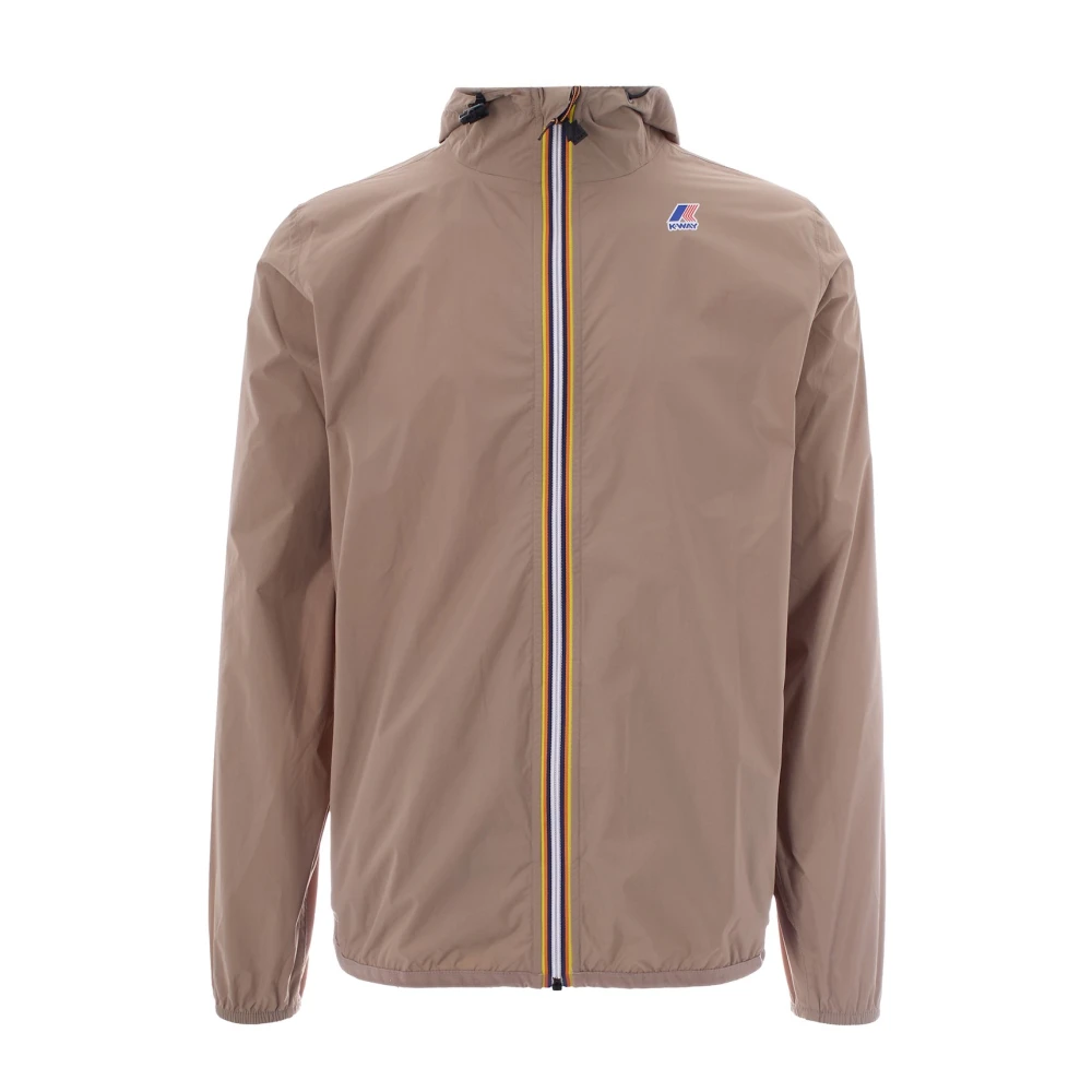K-Way Men's Beige Le Vrai 4.0 Claude Jacket