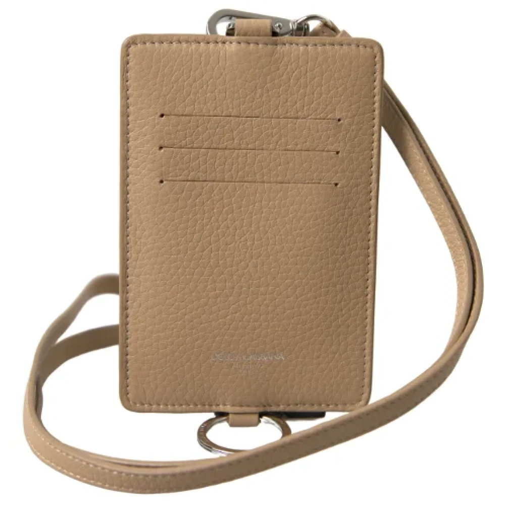 Dolce & Gabbana Pre-owned Canvas wallets Beige Dames