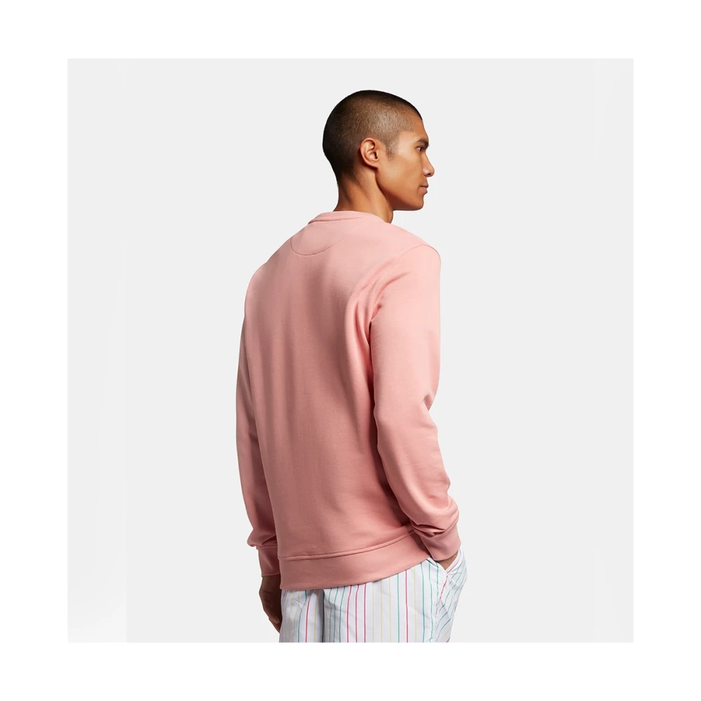 Lyle & Scott Sweatshirt Hoodies Pink Heren