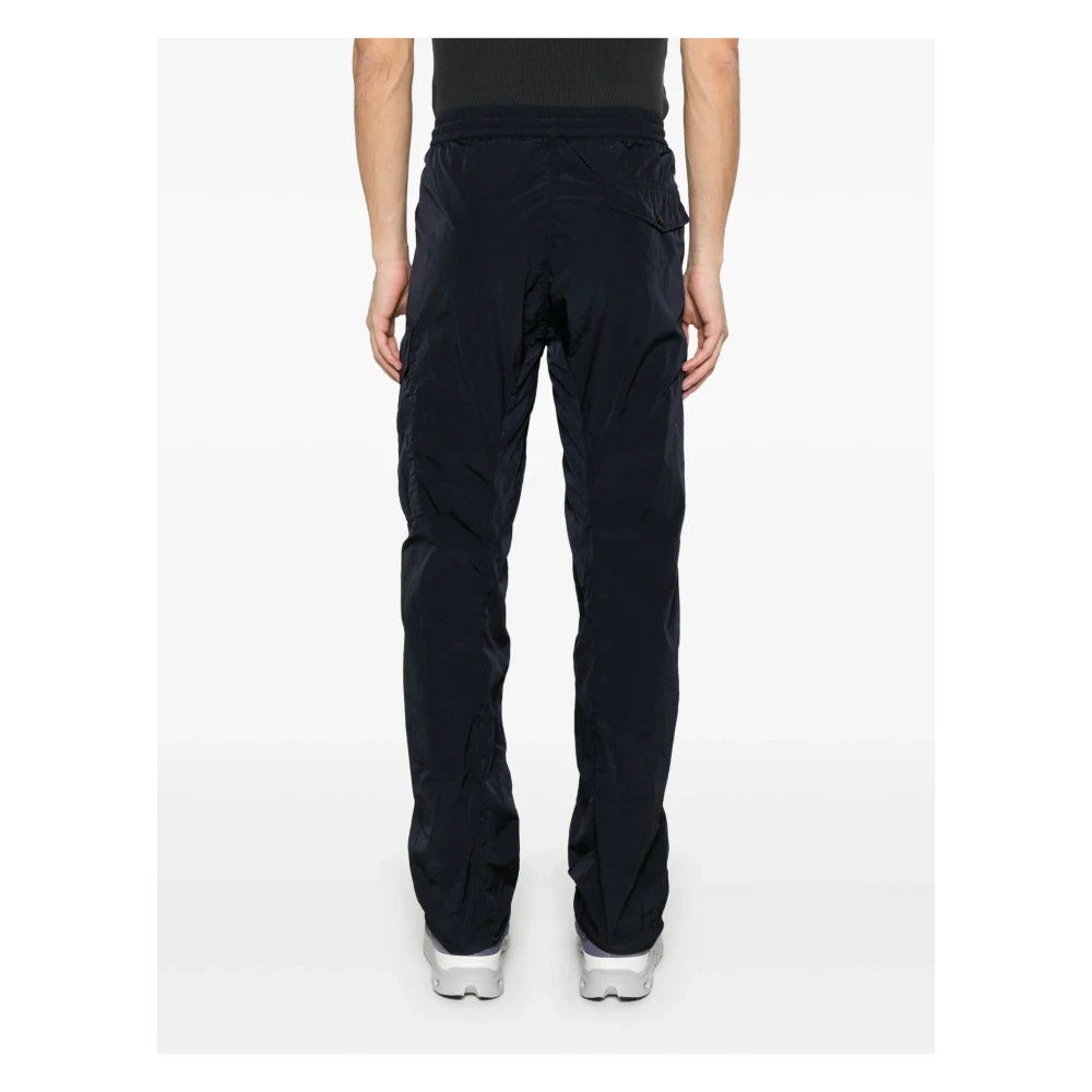 C.P. Company Blauwe Cargo Broek met Verstelbare Taille Blue Heren