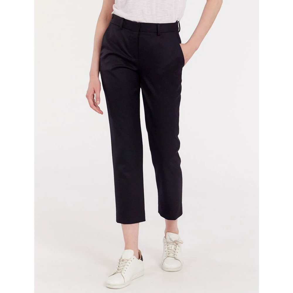 Ines De La Fressange Paris Audrey middernachtblauwe broek Blue Dames