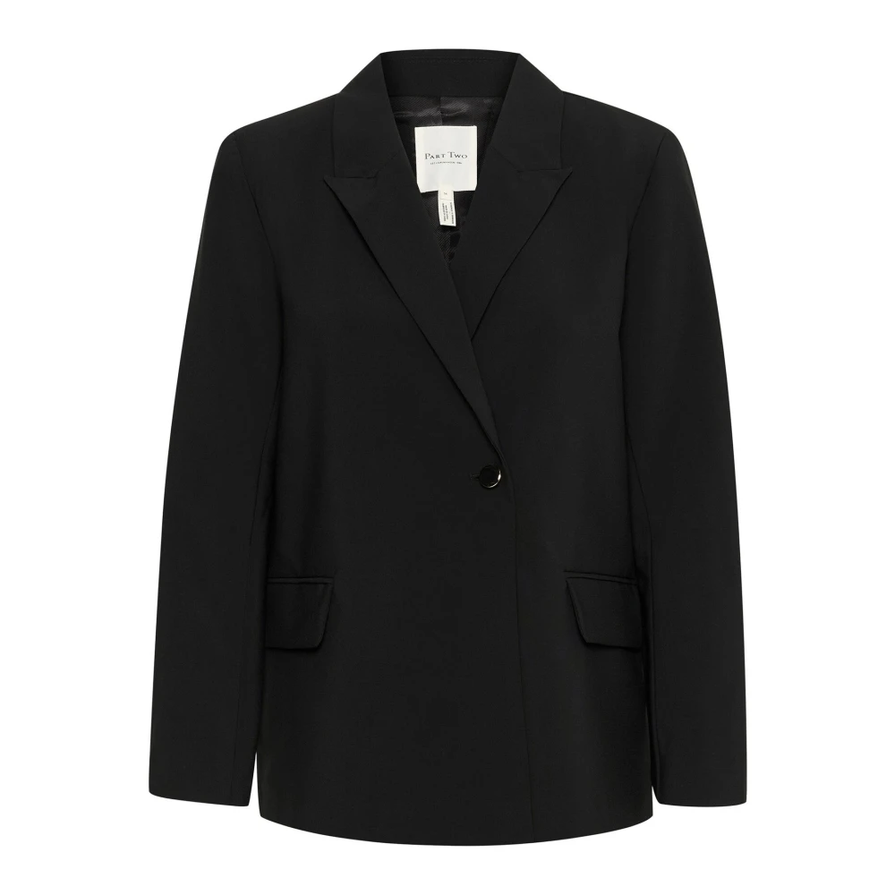 Part Two Women's Black Blazers, 2XL, Denim Jeans