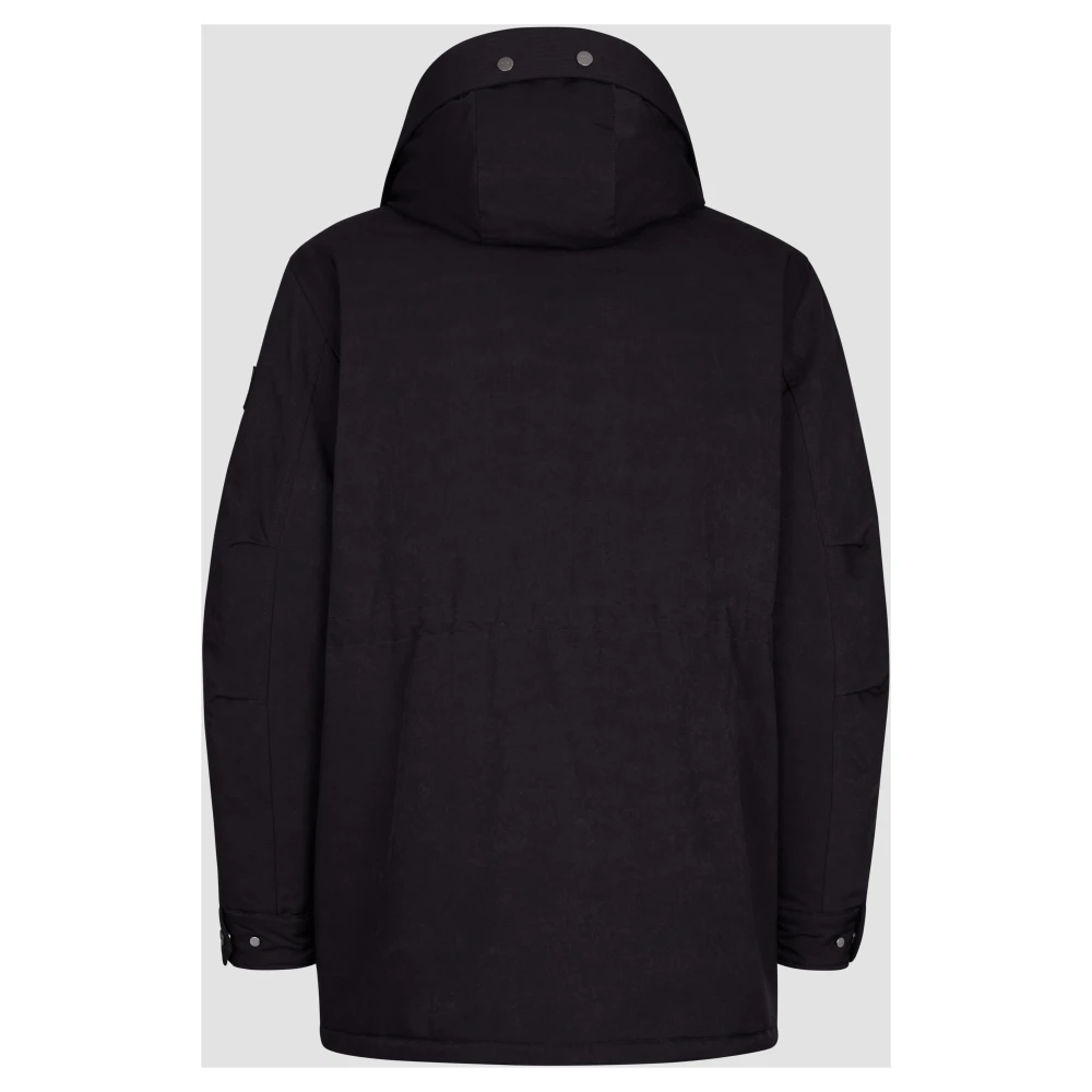 add Parka IN Kleding Gekleurd Black Heren