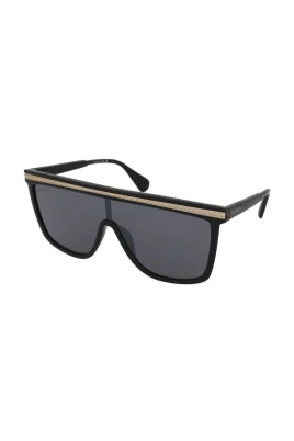 Single-Lens Mirrored Sunglasses