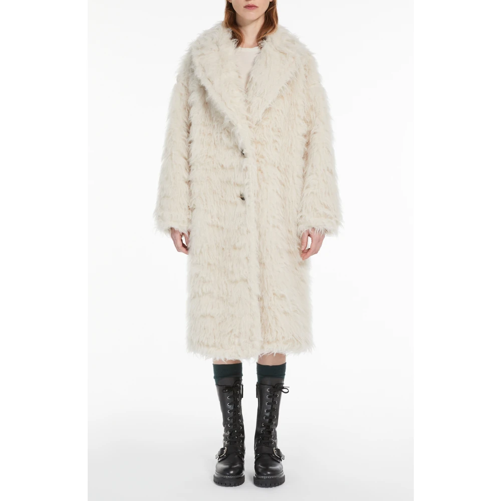 Max Mara Weekend Beige Cantone Jassen voor Weekend Beige Dames