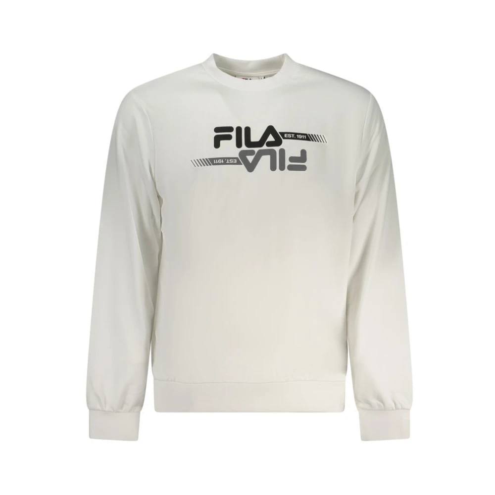 Fila Men's White Sweatshirt - Sweatshirts - Xl - Sweatshirts & Hoodies