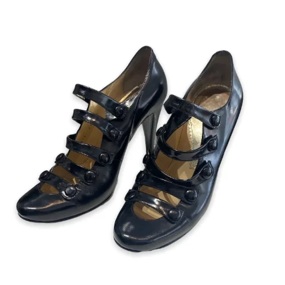 Armani Pre-owned Sandalen Black Dames