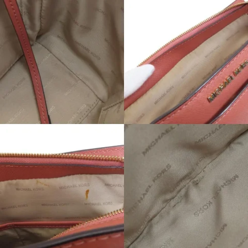 Michael Kors Pre-owned Canvas totes Pink Dames