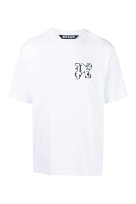 LOS ANGELES SPRAYED T-SHIRT in black - Palm Angels® Official