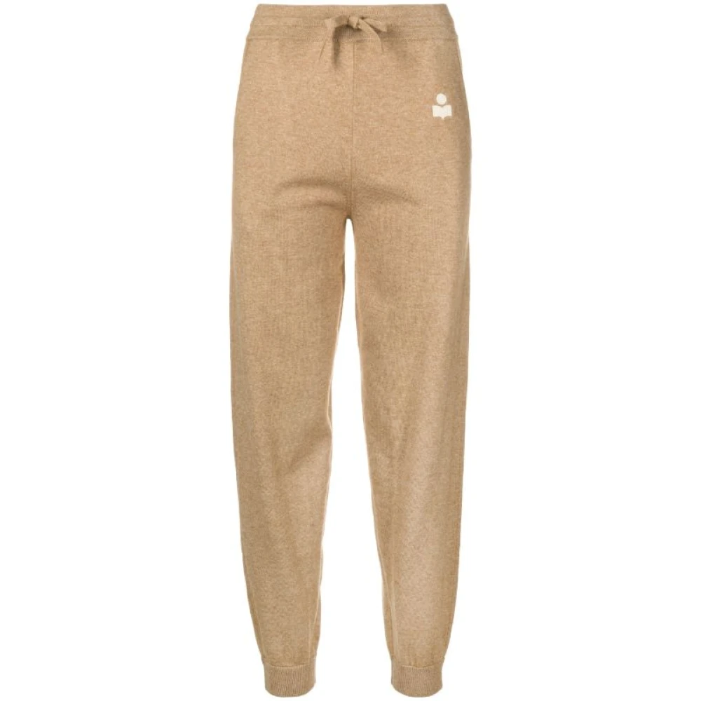 Isabel Marant Étoile Kameel Joggingbroek Kira Stijl Brown Dames