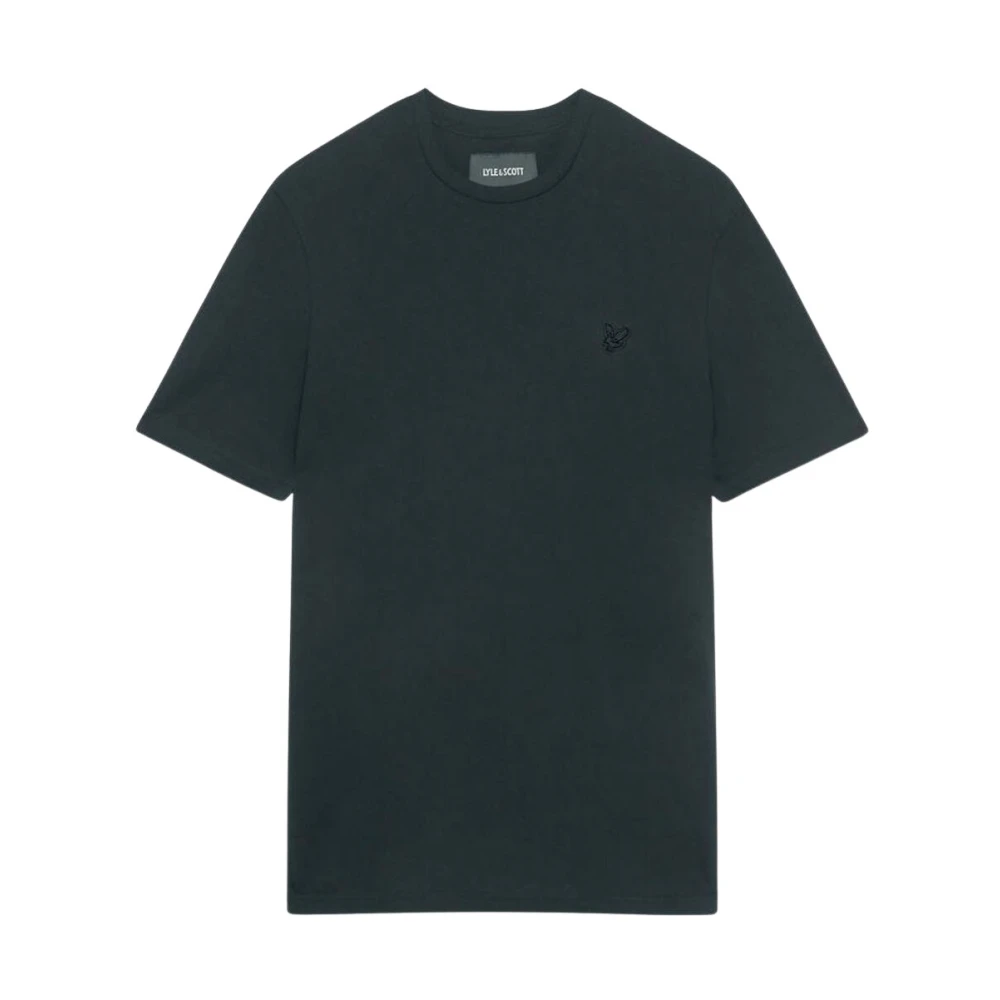 Lyle & Scott Korte Mouw T-shirt Ts400Ton Black Heren