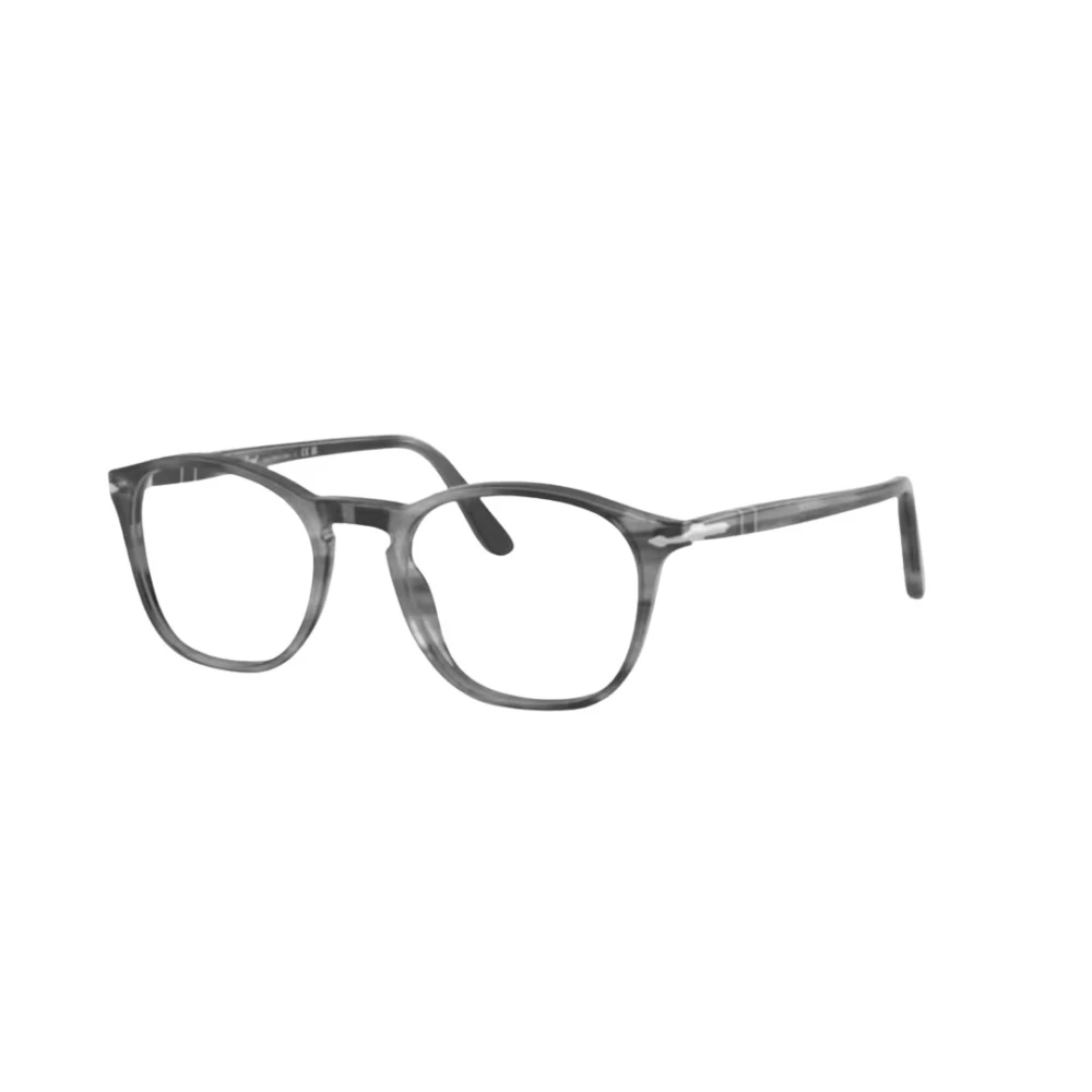 Persol Unisex Gray Glasses, 52 Mm, Optical Frame