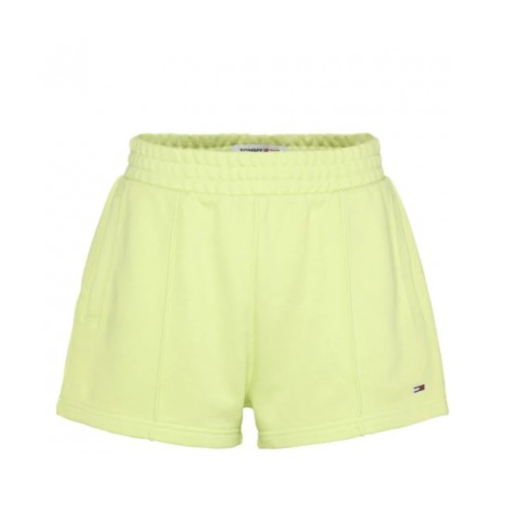 Tommy Jeans Short Shorts Yellow Dames