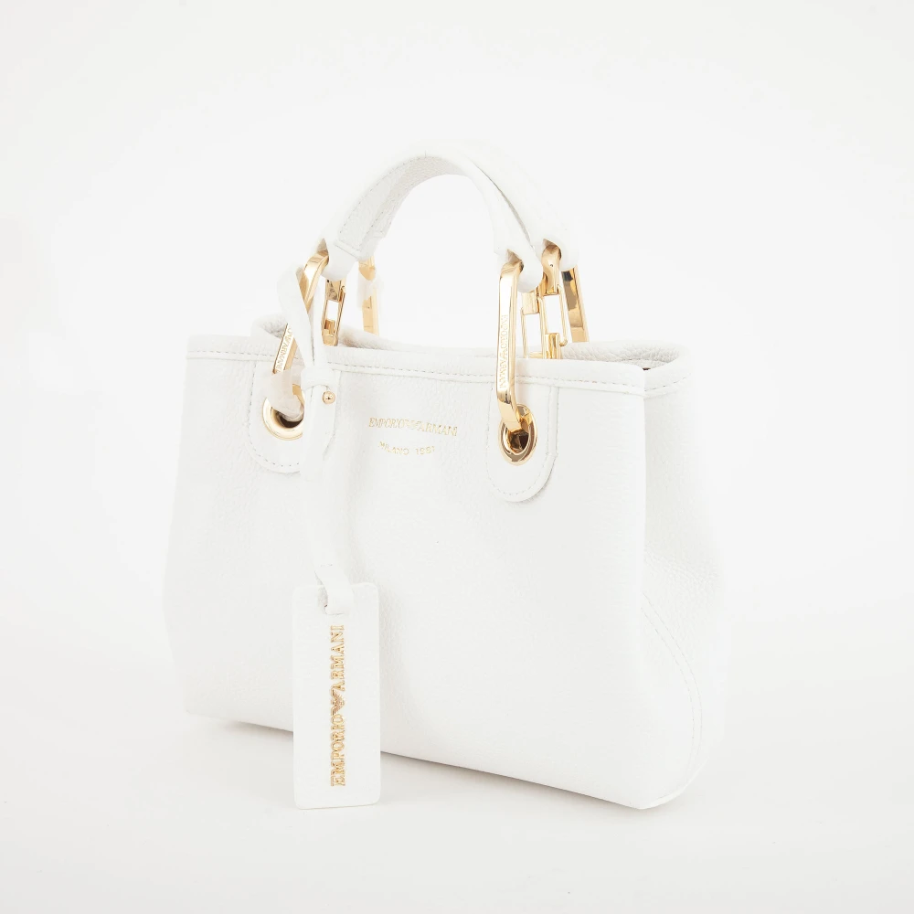 Emporio Armani Shopping Bag White Dames
