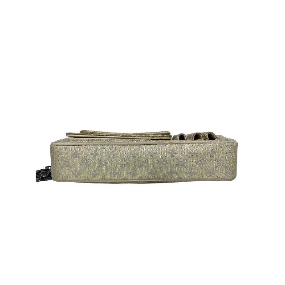 Louis Vuitton Vintage Pre-owned Canvas louis-vuitton-bags Beige Dames