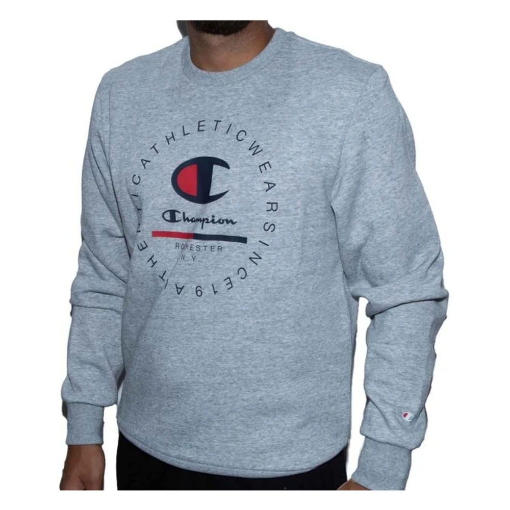 Champion Hoodie Gray Heren