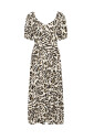 animal-print-dress-with-puff-sleeves