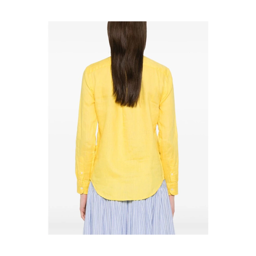 Ralph Lauren Overhemd Yellow Dames