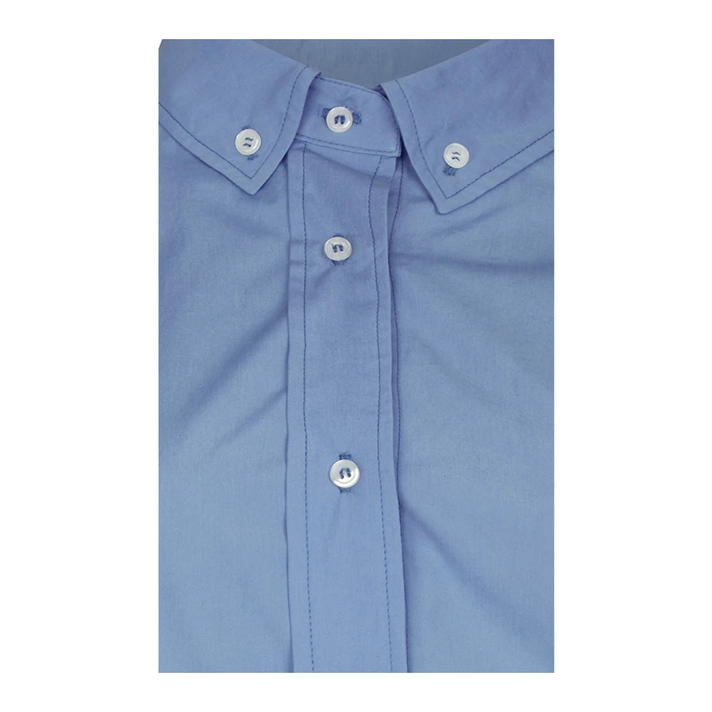 Loulou Studio Blauwe Overhemd met Lange Mouwen Blue Dames