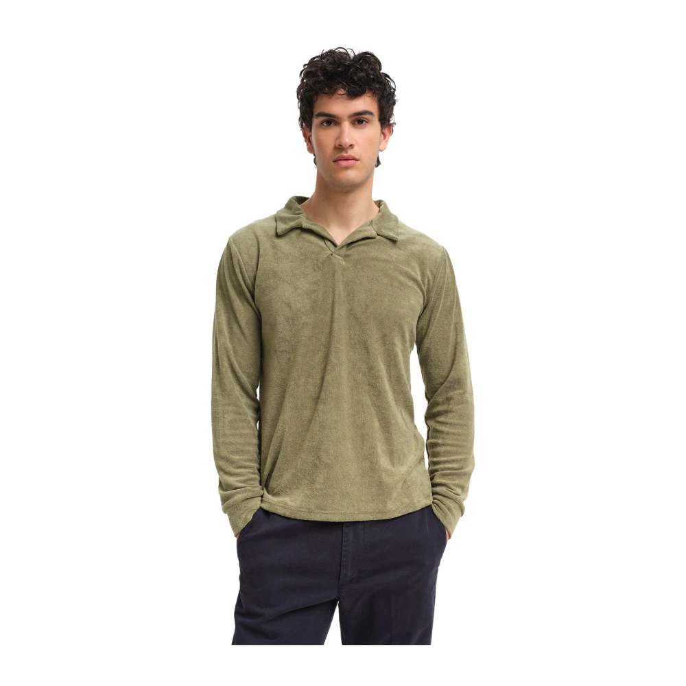 Peninsula Luxe Spons Polo Shirt Green Heren