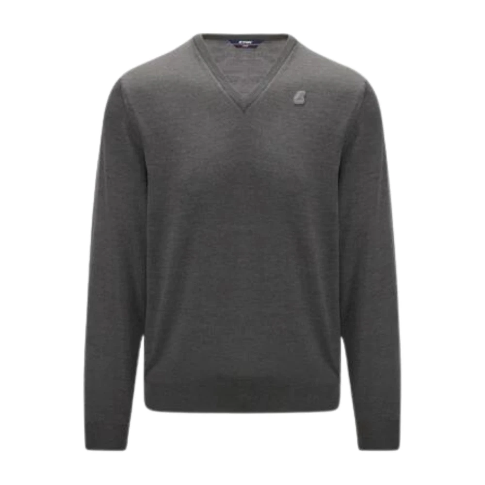 Knitwear > V-neck Knitwear - - K-Way - Modalova