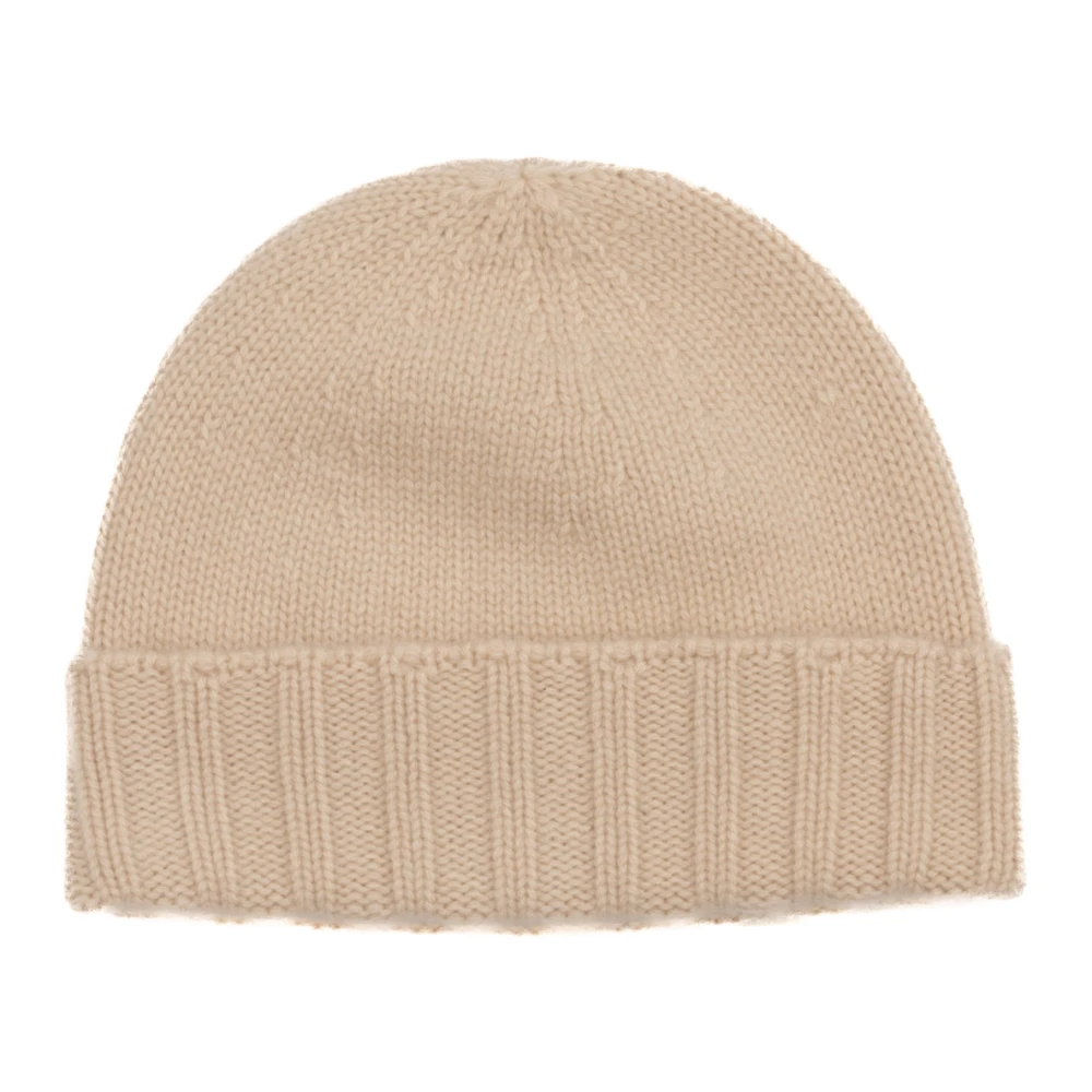 Drumohr Zuivere Cashmere Geschenkdoos Beanie Beige Unisex