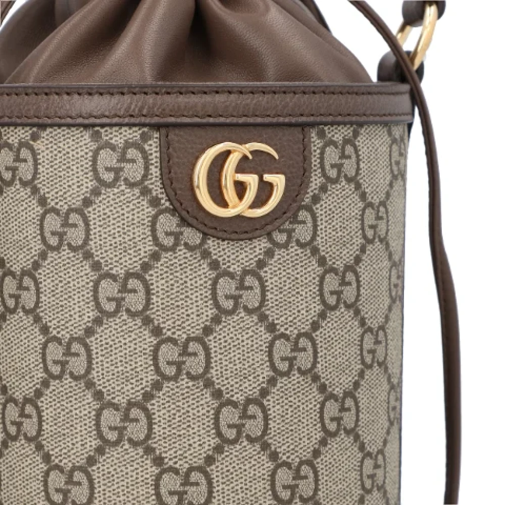 Gucci Bucket Bag Brown Dames