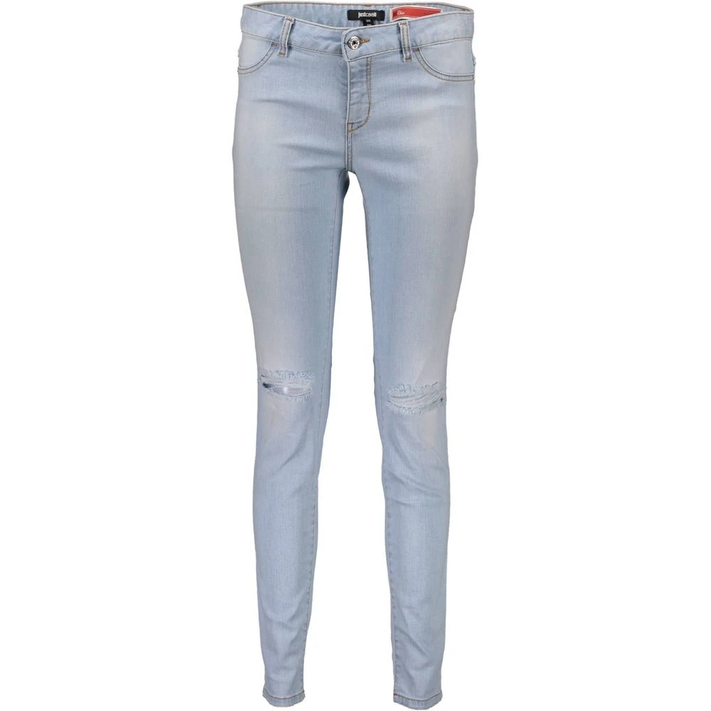 Just Cavalli Women's Blue Skinny Fit Jeans, W25, Skinny Jeans