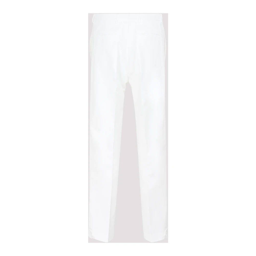 Dior Slim-fit Trousers White Heren
