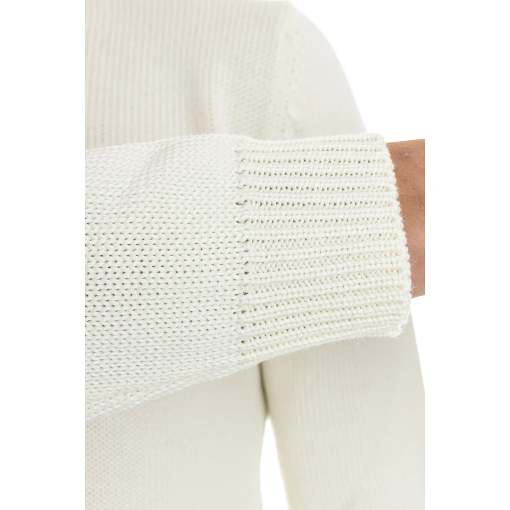 Roberto Collina Merino Wol Trui Room Beige Heren