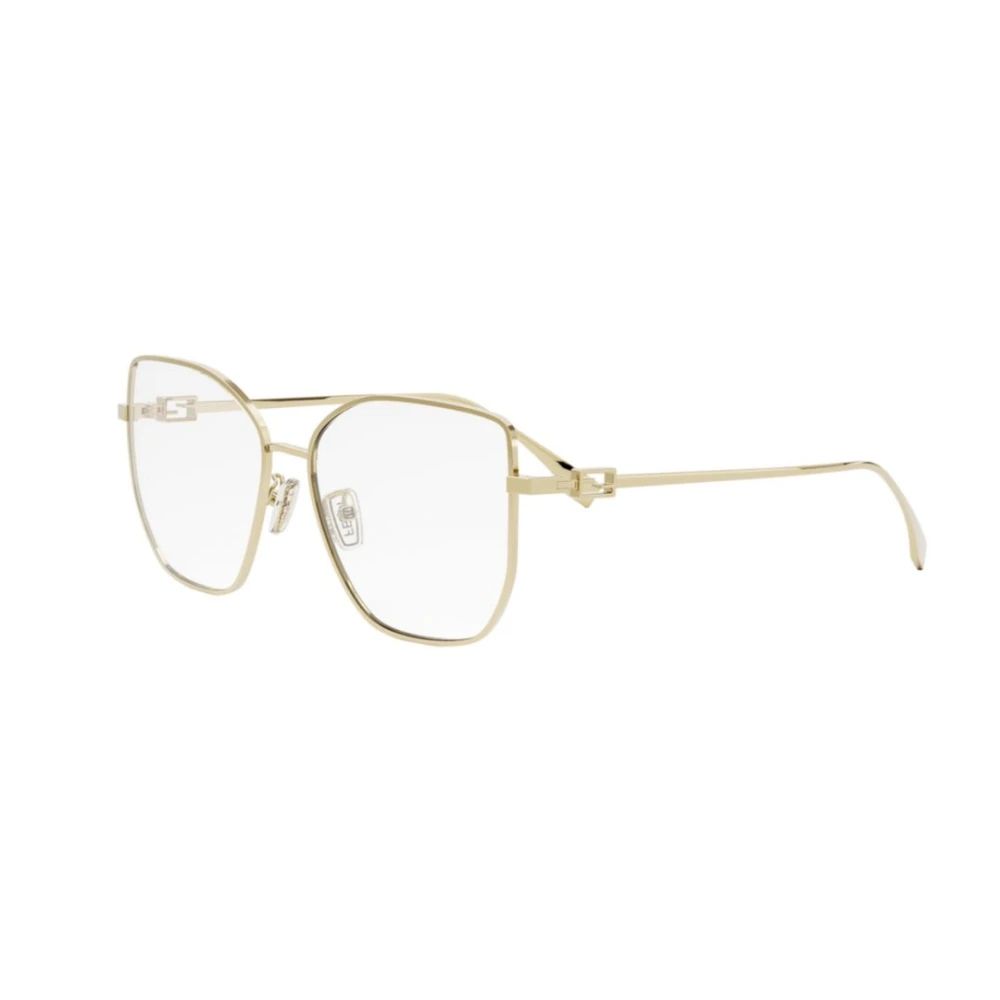 Fendi Stijlvolle zonnebril voor jouw look Yellow Unisex