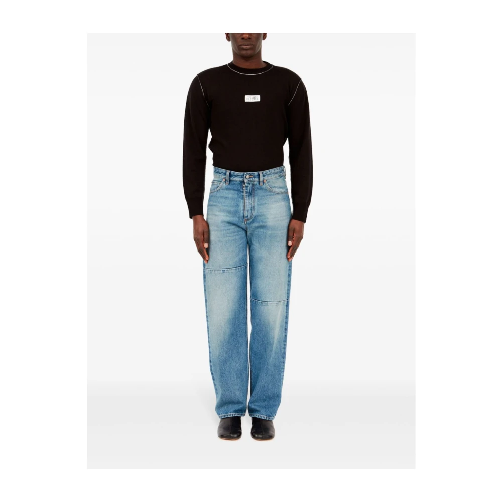 MM6 Maison Margiela Tapered Jeans Blue Heren