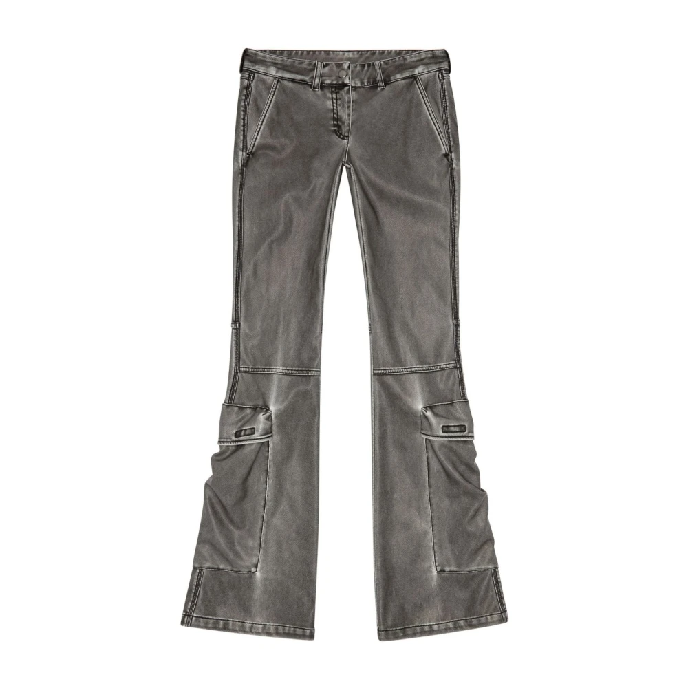 Diesel Stijlvolle Denim Jeans Collectie Gray Dames
