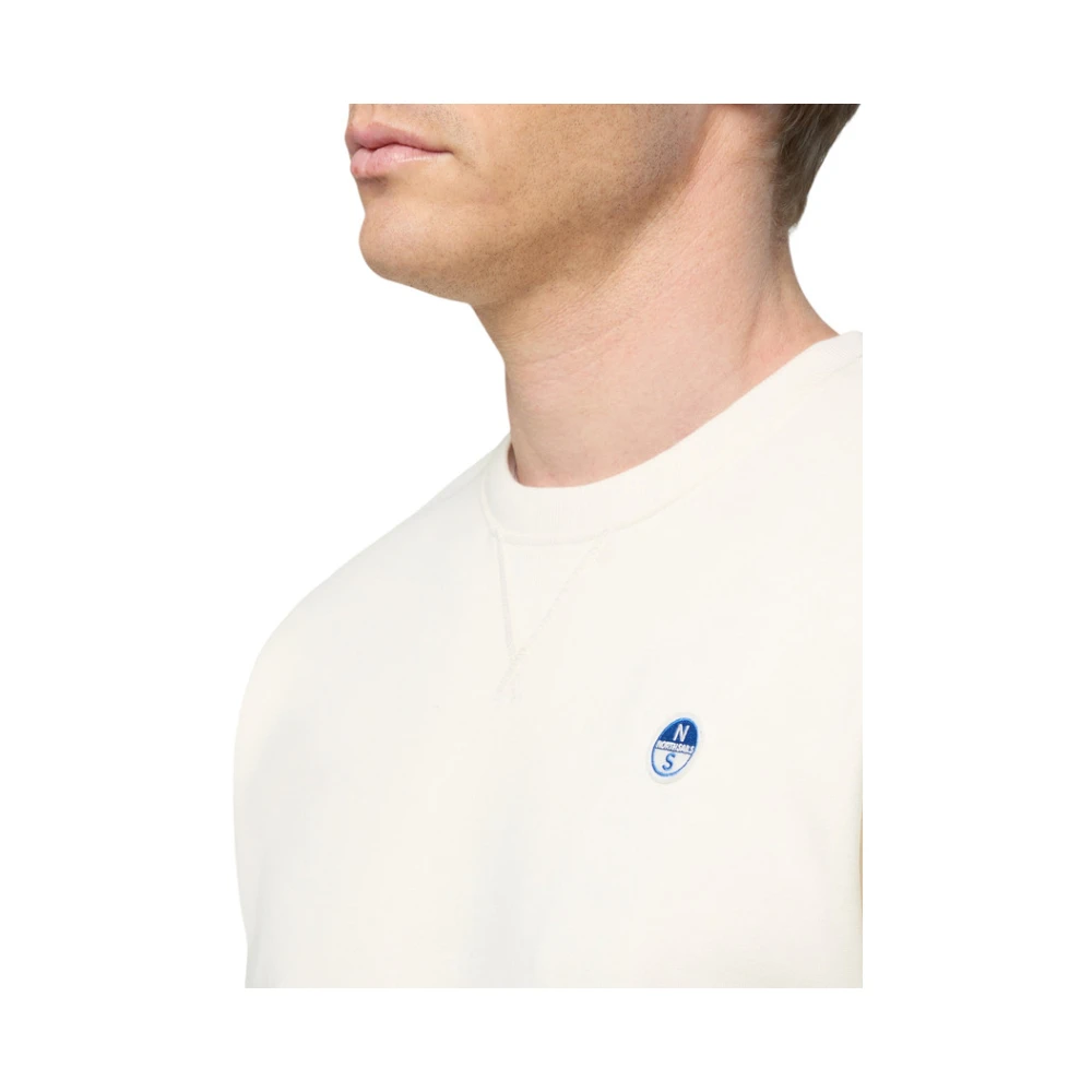 North Sails Crewneck Sweatshirt Beige Heren