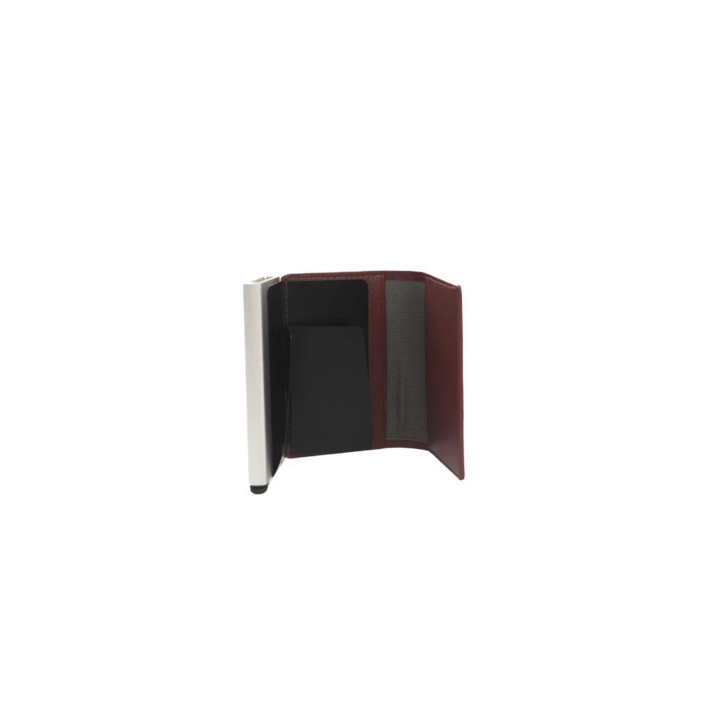 Cerruti 1881 Leren Portemonnee met Frontlogo Red Heren