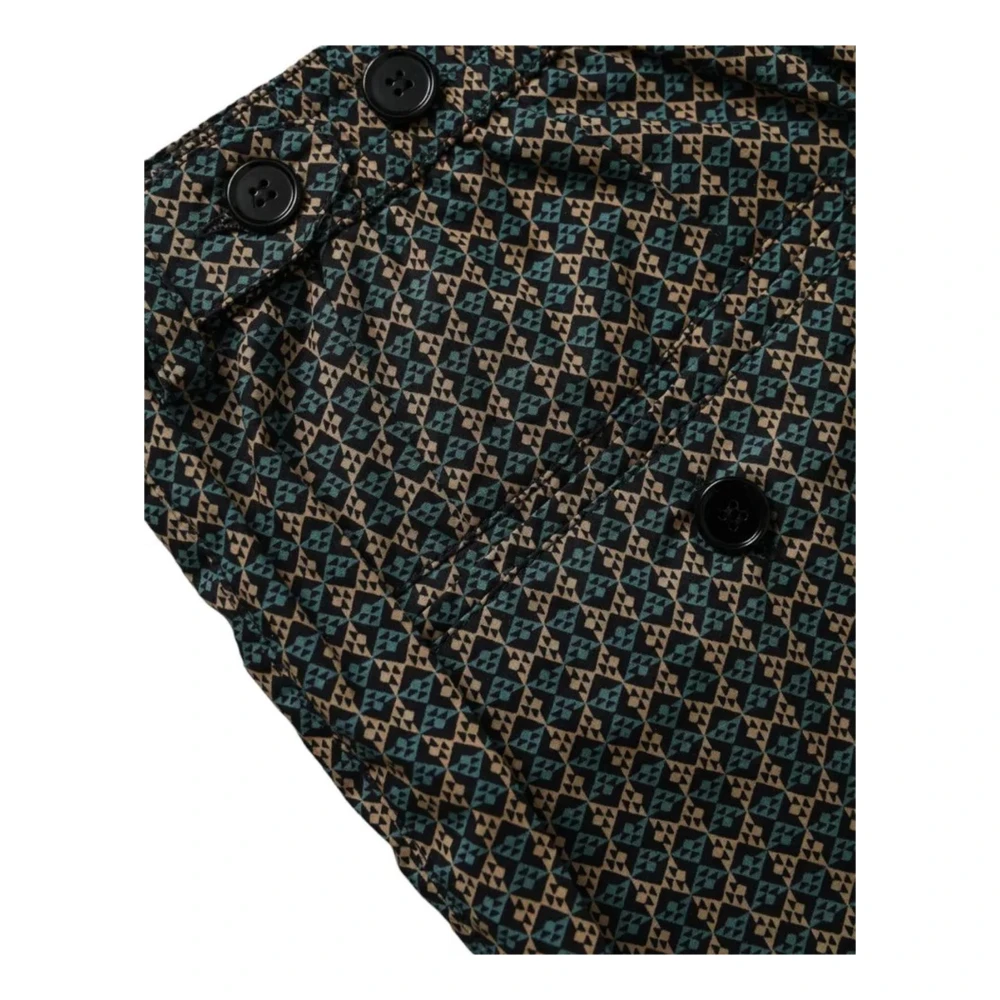 Dolce & Gabbana Gestreepte zwemshorts met zakken Multicolor Heren