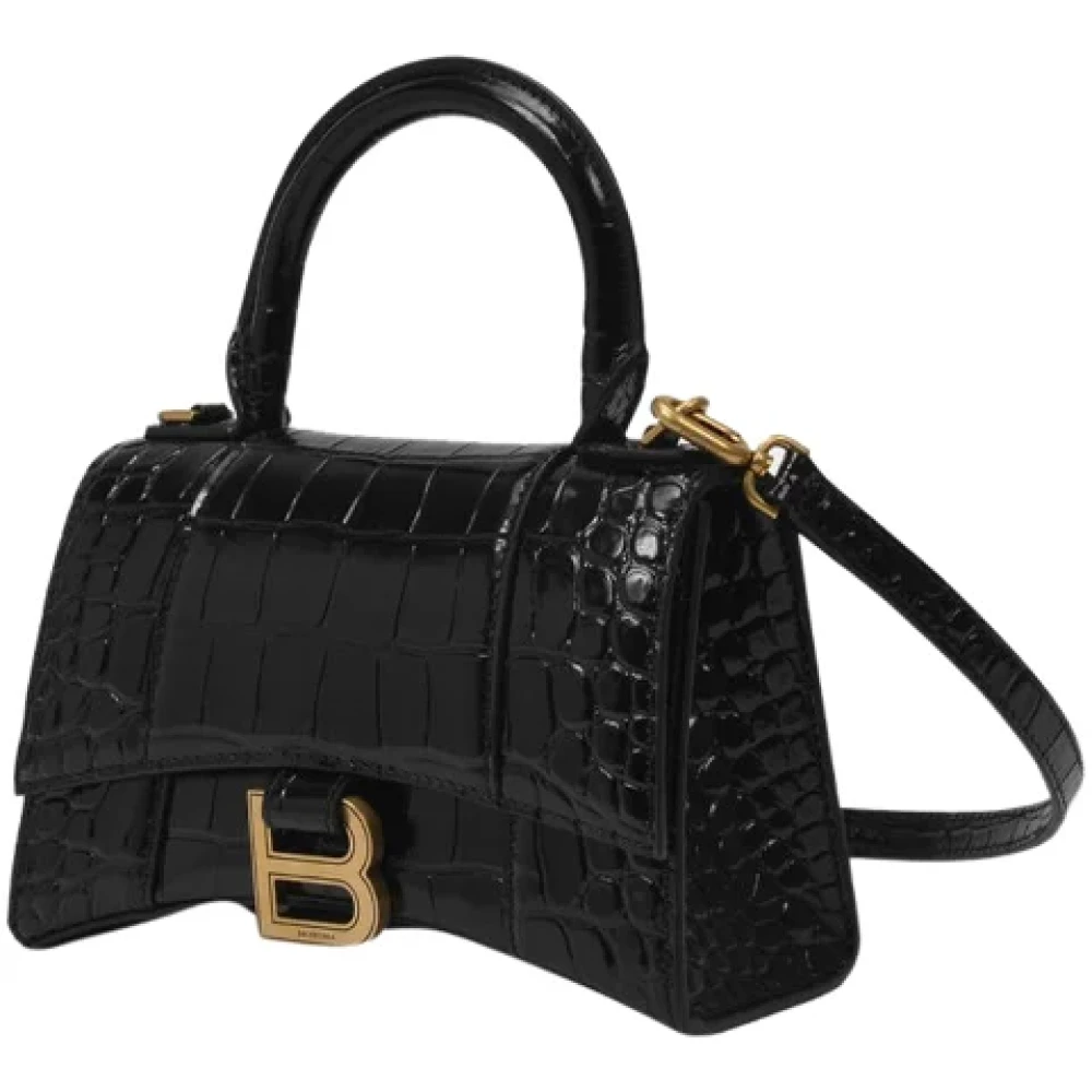 Balenciaga Leather handbags Black Dames