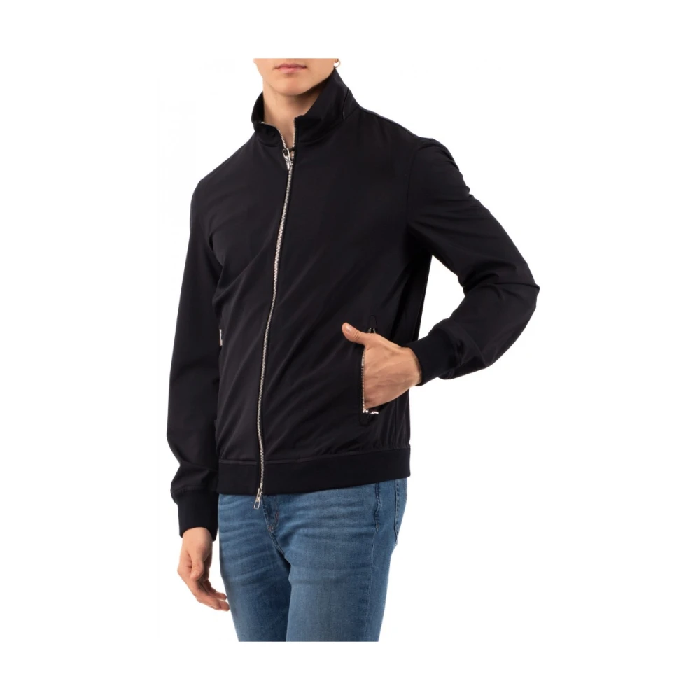 Montecore Stijlvolle Blouson Jas Blue Heren
