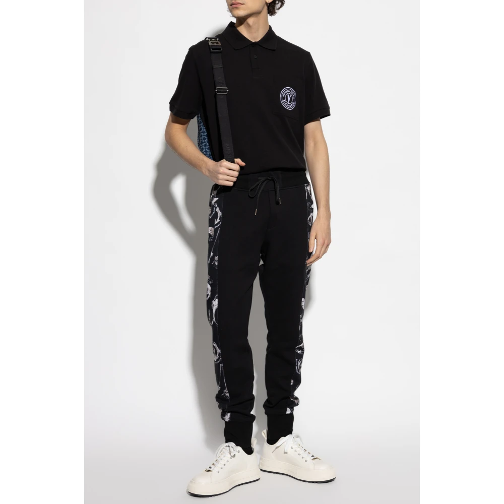 Versace Jeans Couture Sweatpants Black Heren