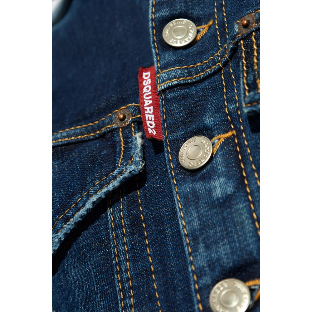 Dsquared2 Denim jas Blue Dames