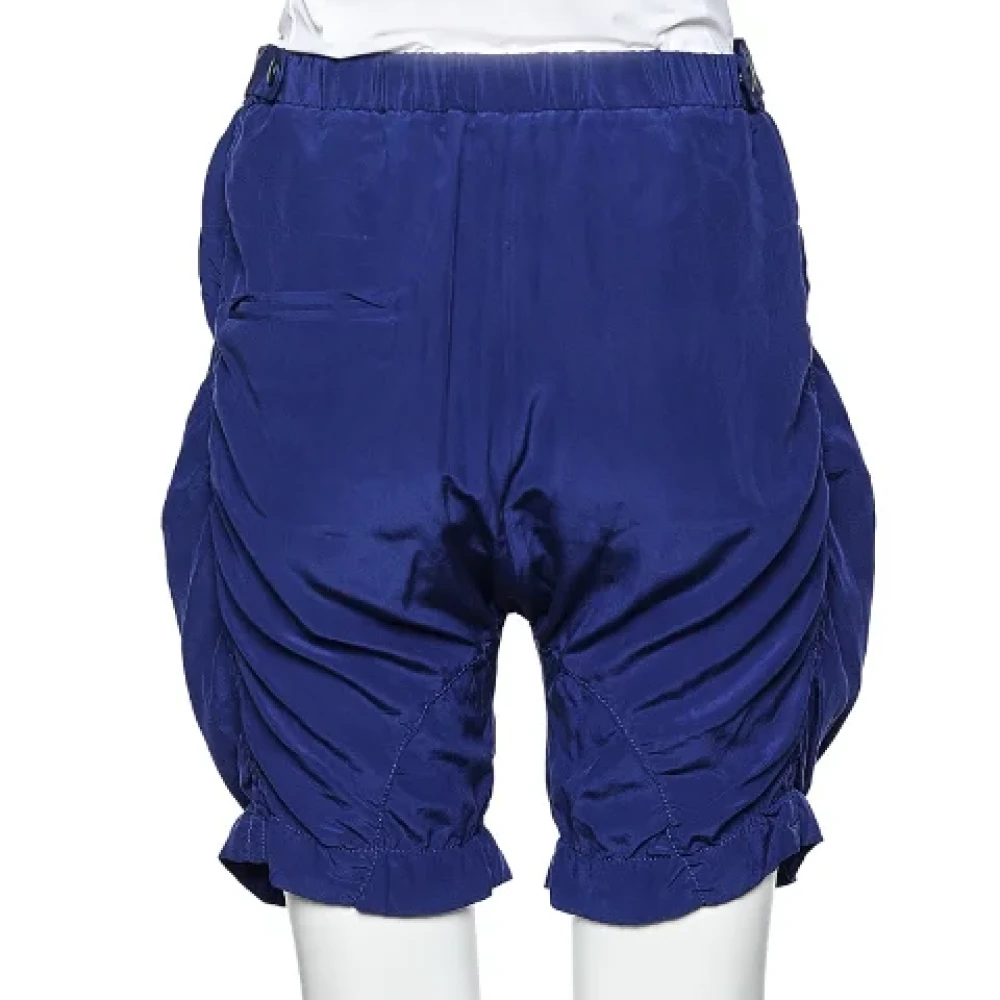 Marni Pre-owned Silk bottoms Blue Dames