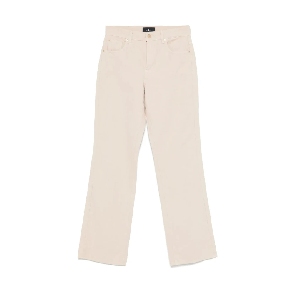 Trousers > Straight Trousers - - 7 For All Mankind - Modalova