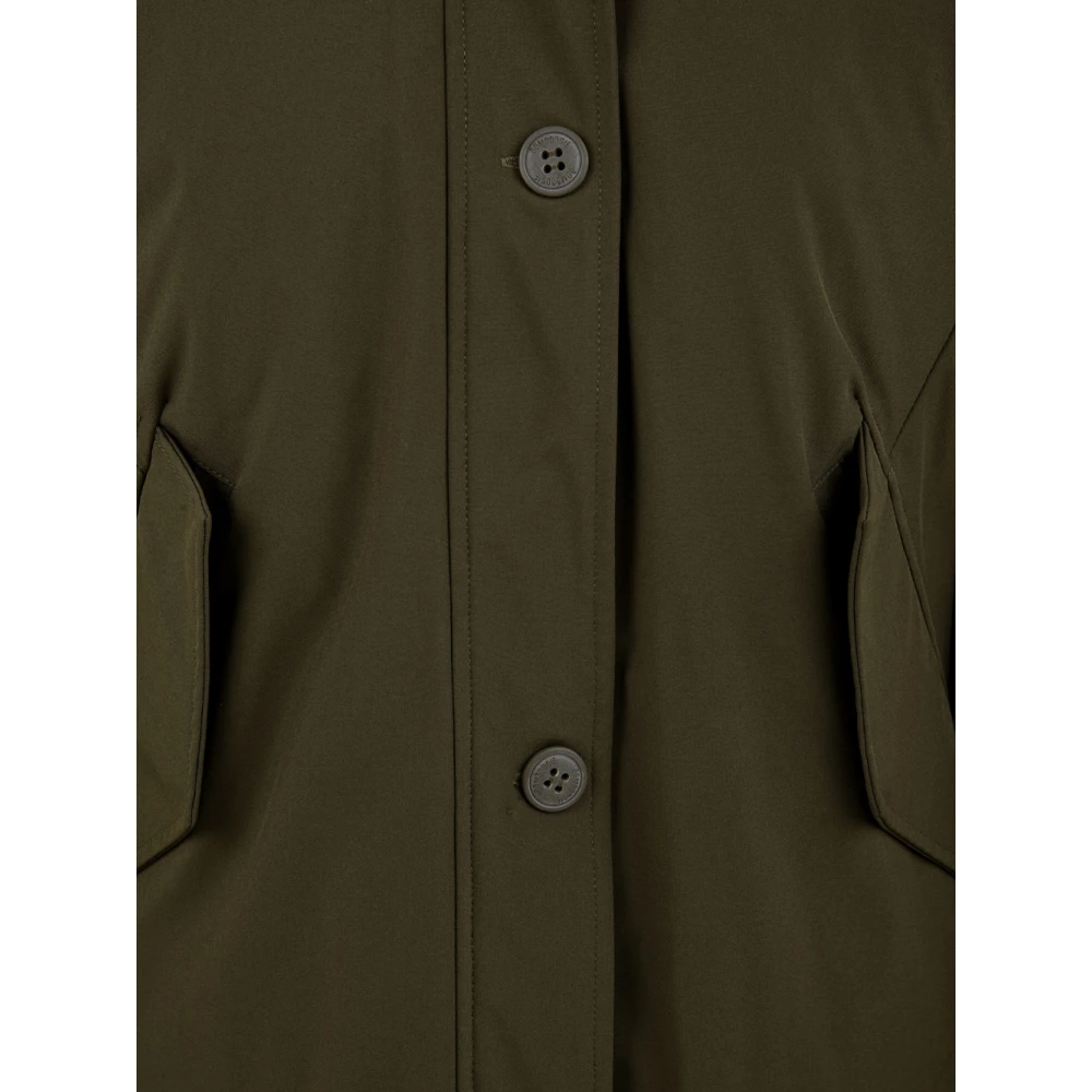 BomBoogie Stijlvolle Olive Night Jas Green Dames